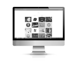 Highly detailed responsive desktop computer vector